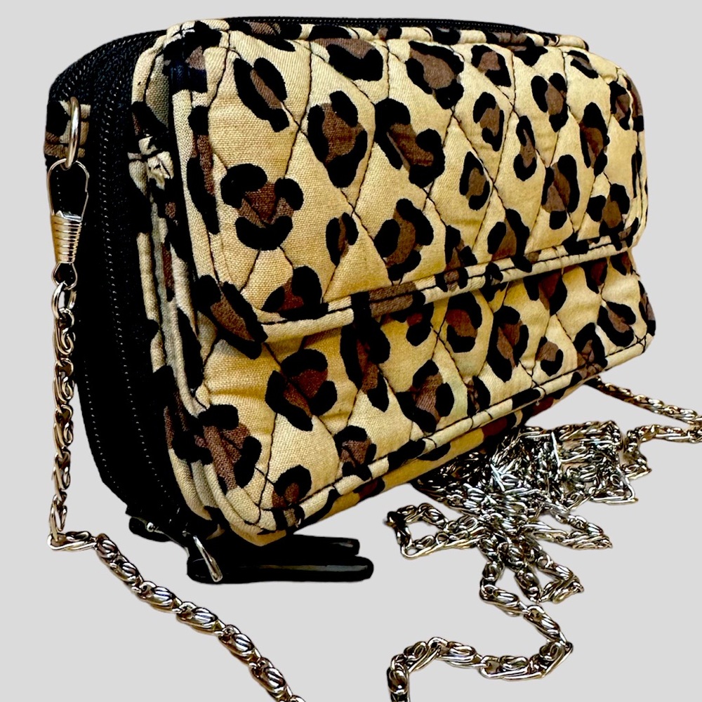 Vera Bradley Phone Bag & Double Wallet in One chain strap
